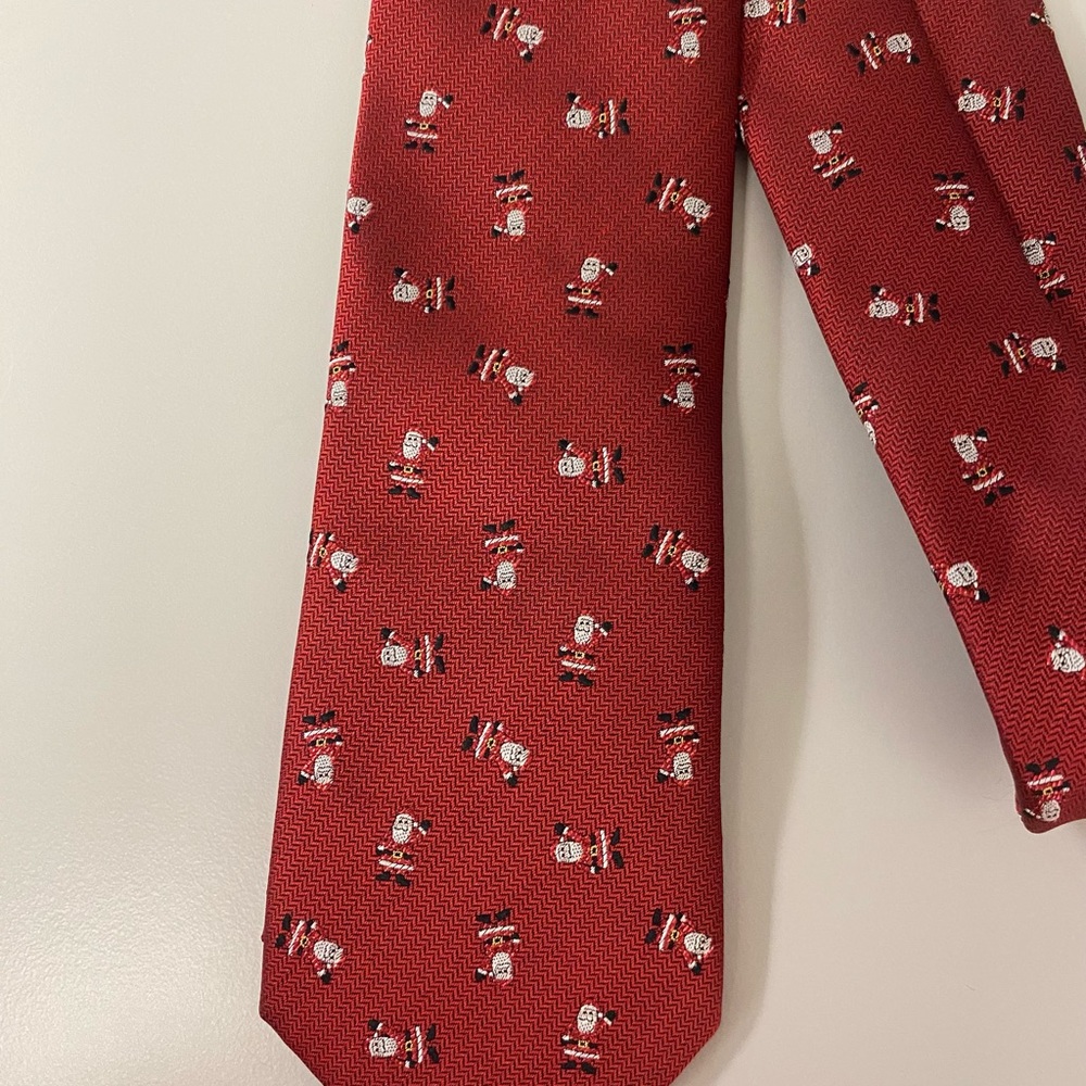Vintage ho-ho-ho Santa tie